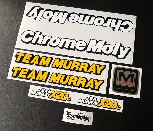 Team Murray Decal Set