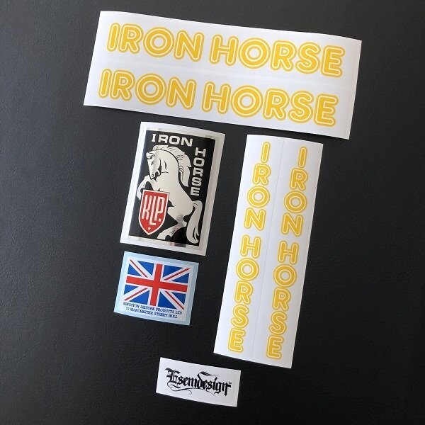 Iron Horse Decal Set