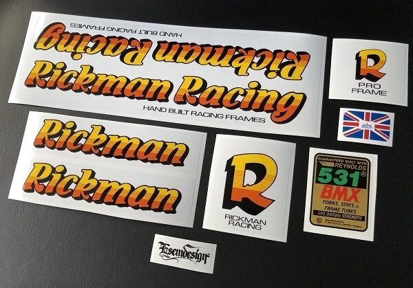 Rickman Racing Decal Set