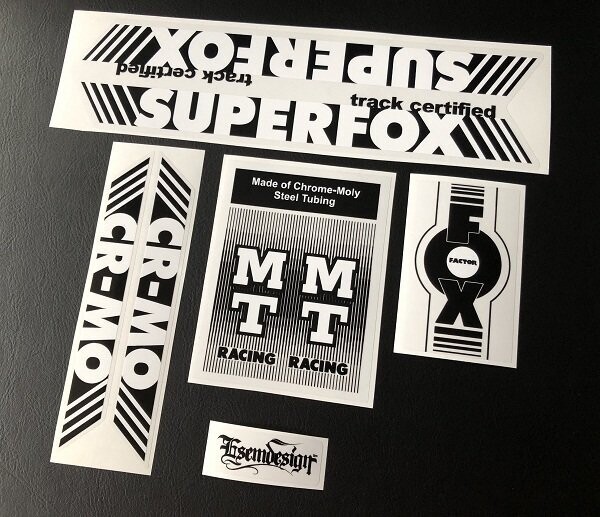 FOX Superfox Decal Set
