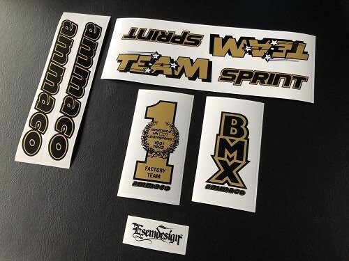 Ammaco Team Sprint Decal Set