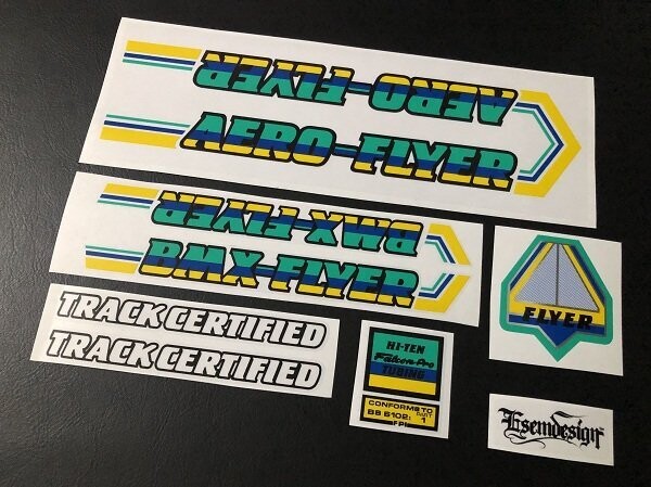 Falcon Pro Aero Flyer Decal Set