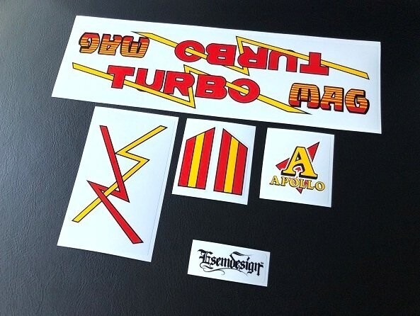 Apollo Turbo Mag Decal Set