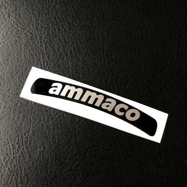 Ammaco Aero Rear Seat Decal