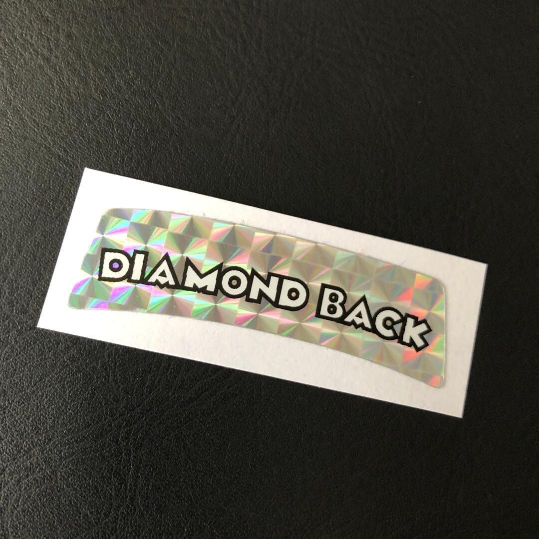 Diamond Back Fuan Rear Seat Decal