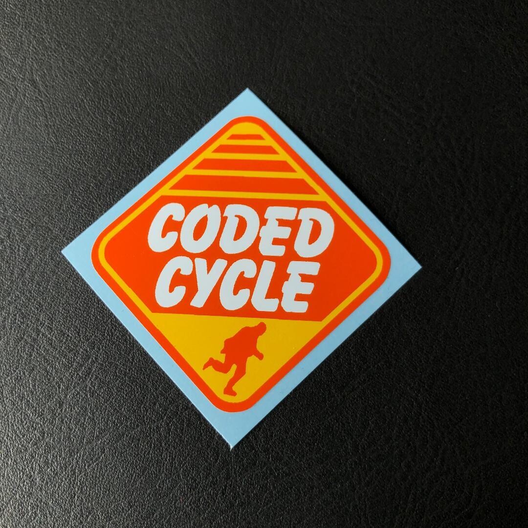 Coded Cycle Decal