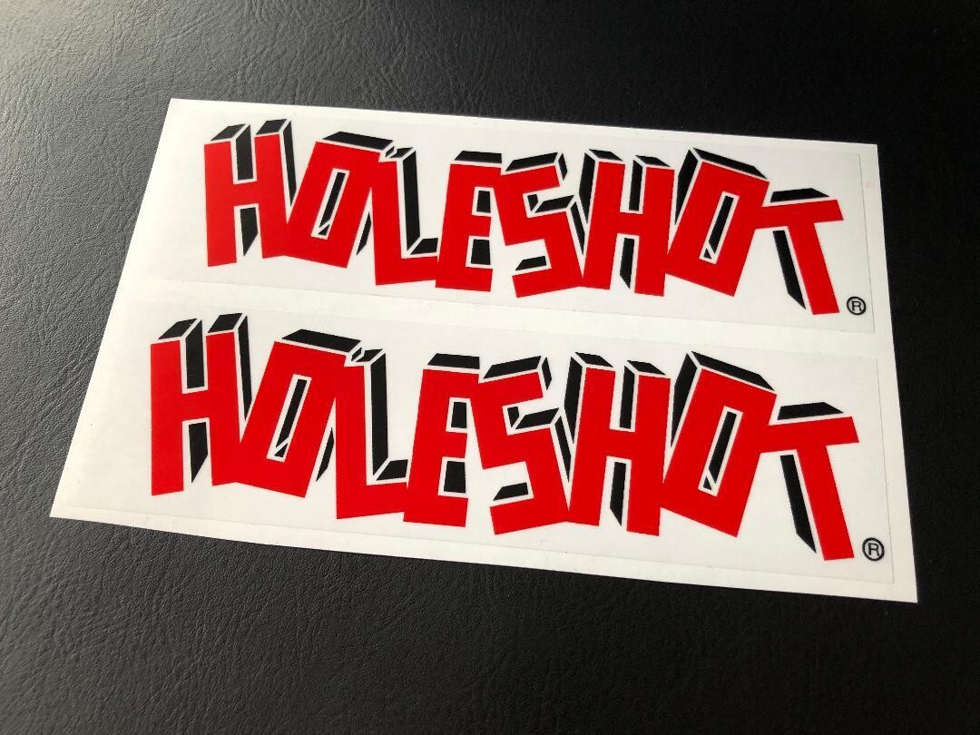HOLESHOT Fork Decals