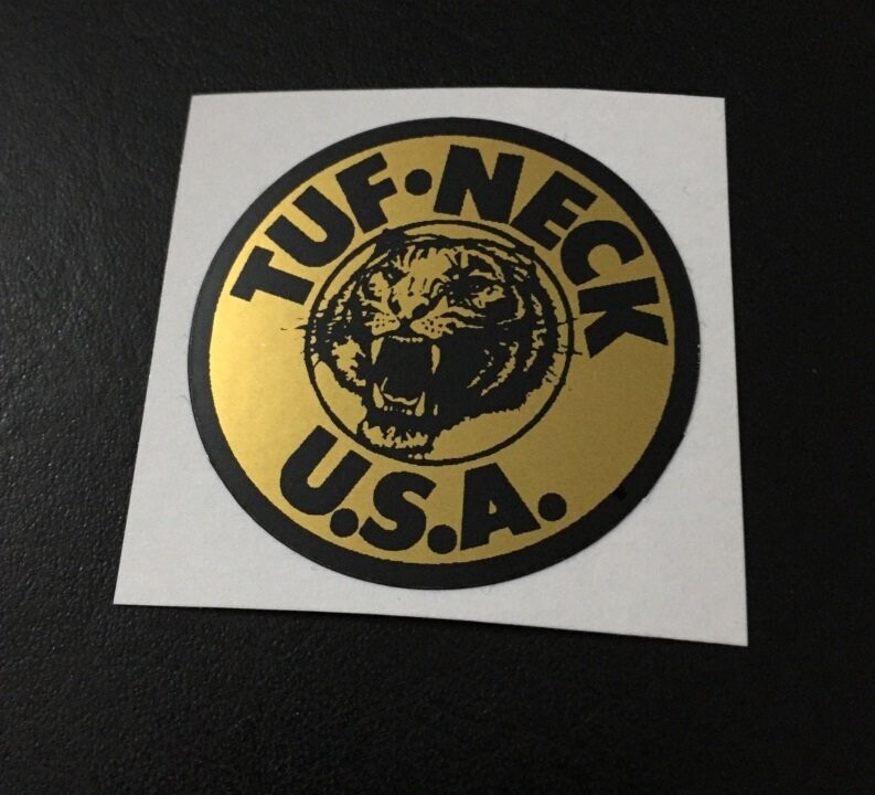 TUF NECK Stem Decal