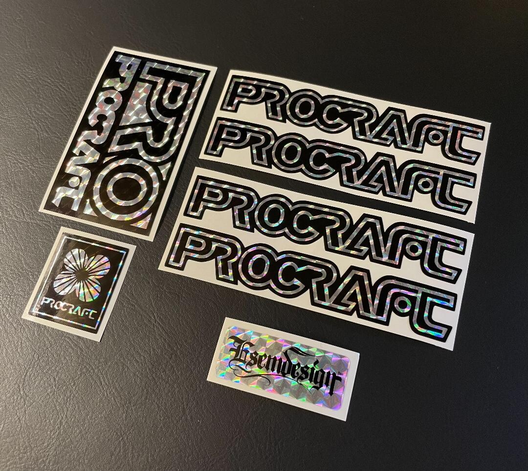 PROCRAFT Decal Set