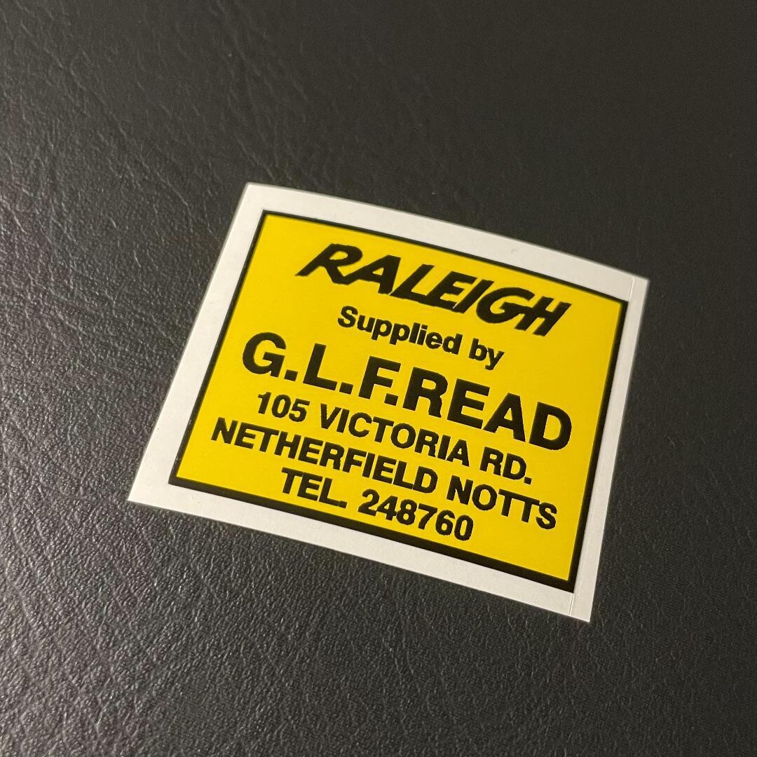 G.L.F. Read Shop Decal