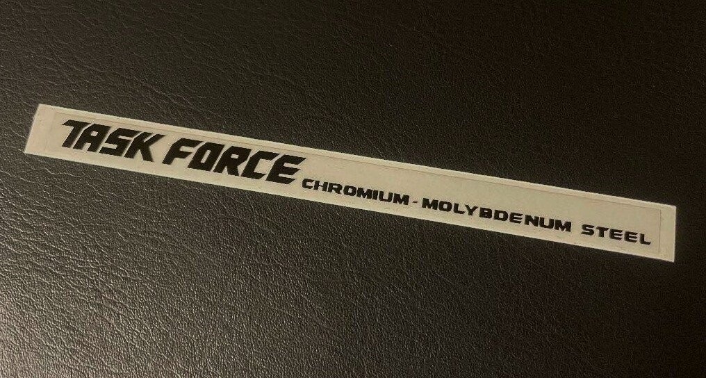 Tioga Task Force Crank Arm Decal