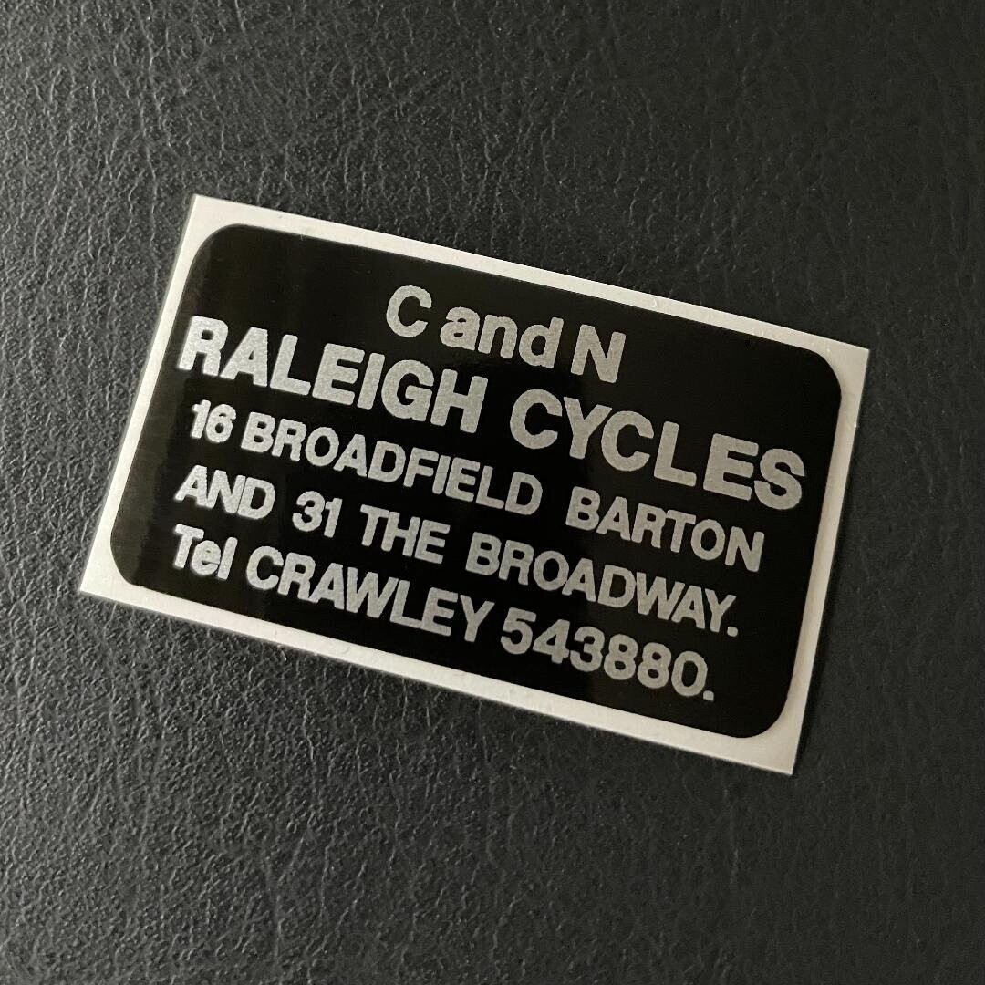 C and N Shop Decal