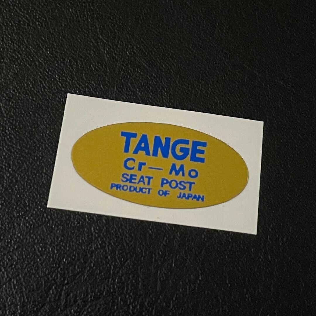 TANGE Cr-Mo Seat Post Decal