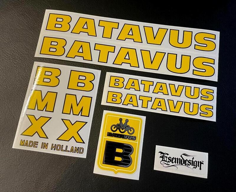BATAVUS Decal Set