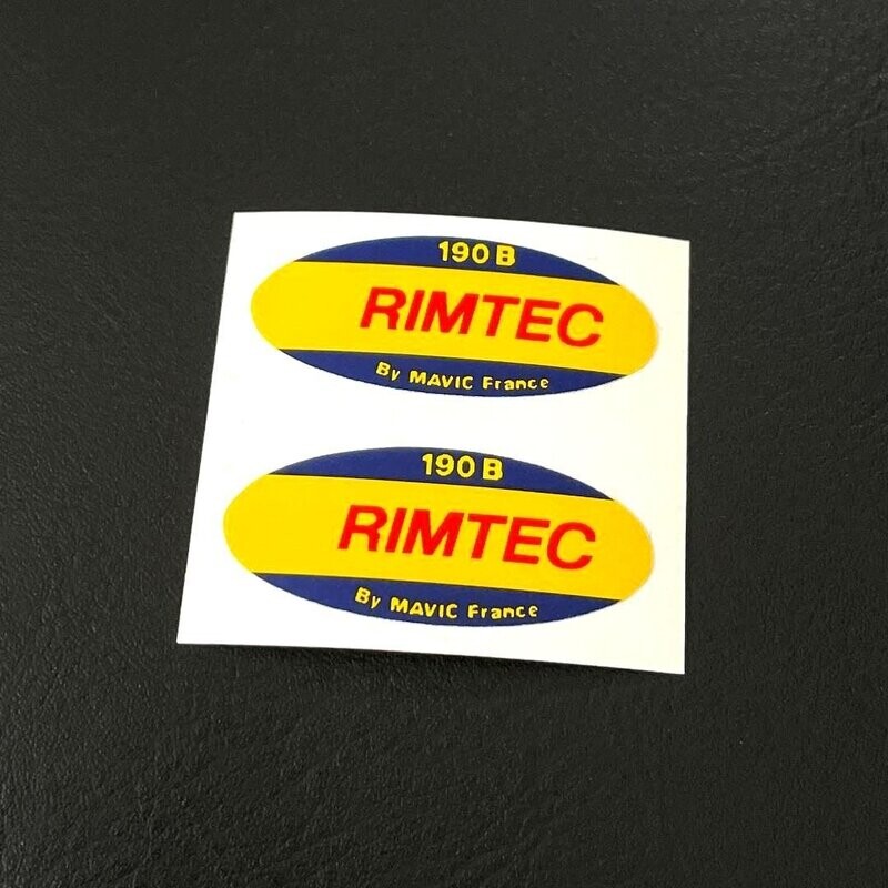 MAVIC RIMTEC 190B rim decals