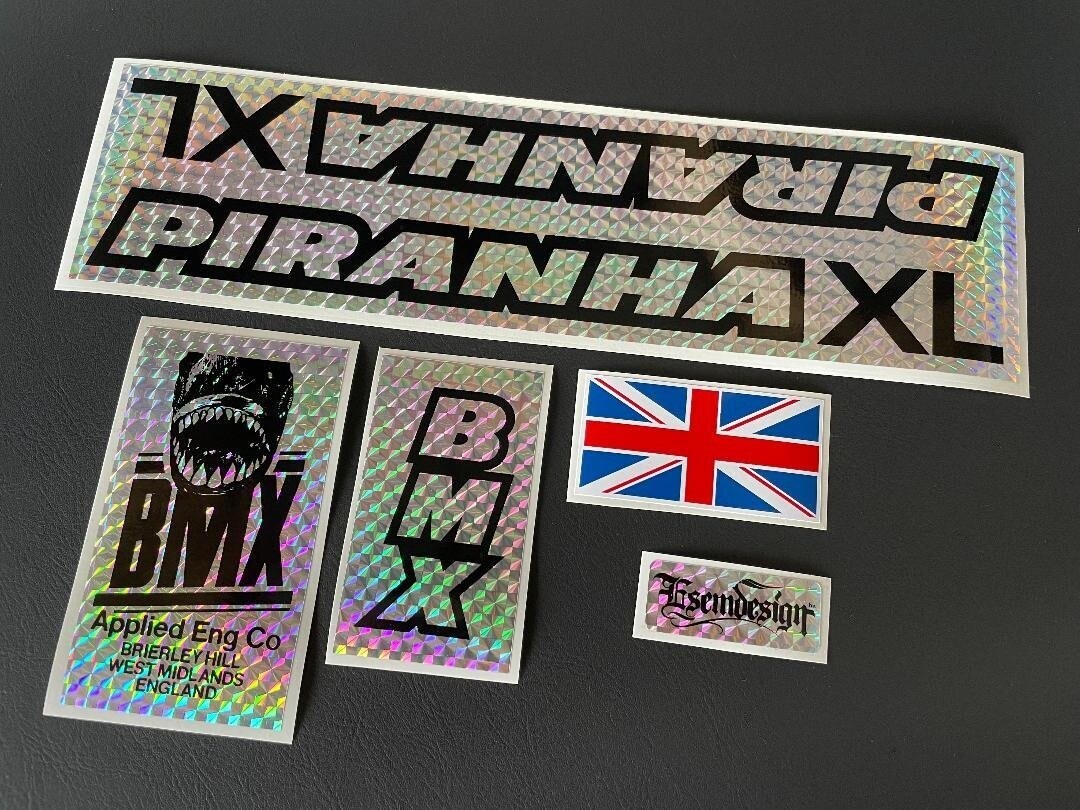 Piranha XL Decal Set