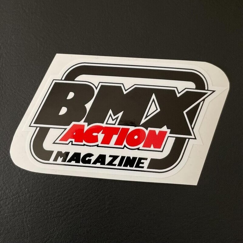 BMX ACTION MAGAZINE Decal