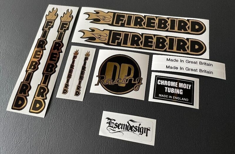 DP Firebird Decal Set