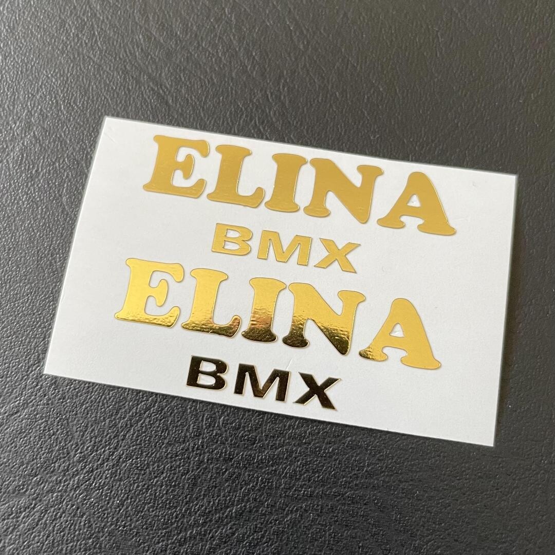 Elina BMX Side decals