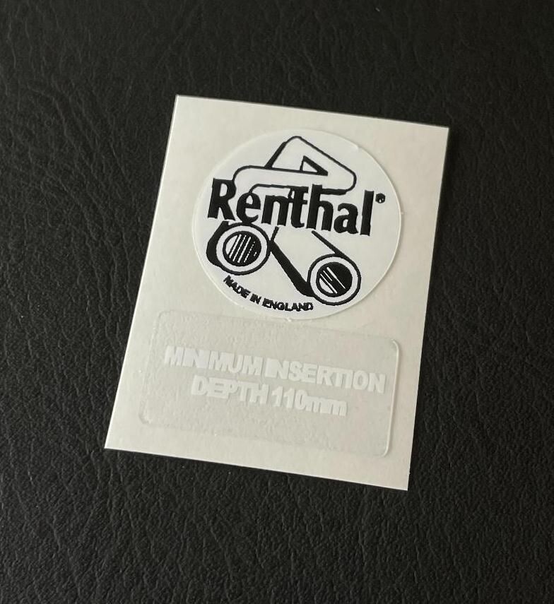 Renthal White and Black