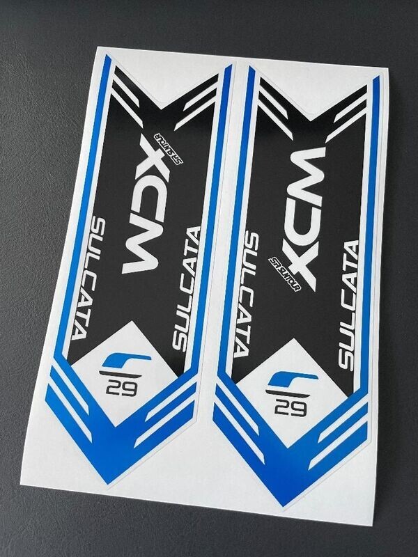 SR Suntour XCM 29 fork decals