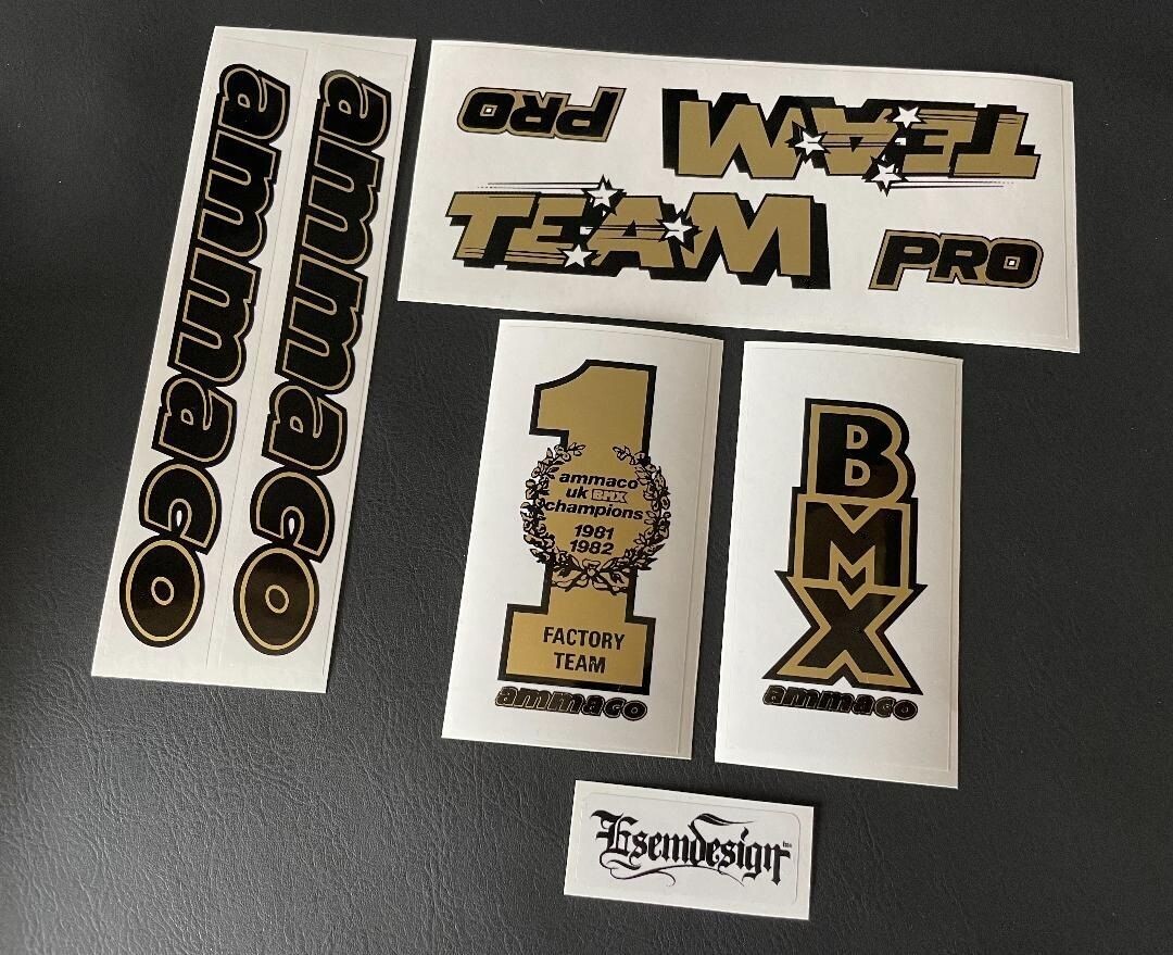 Ammaco Team Pro Decal Set
