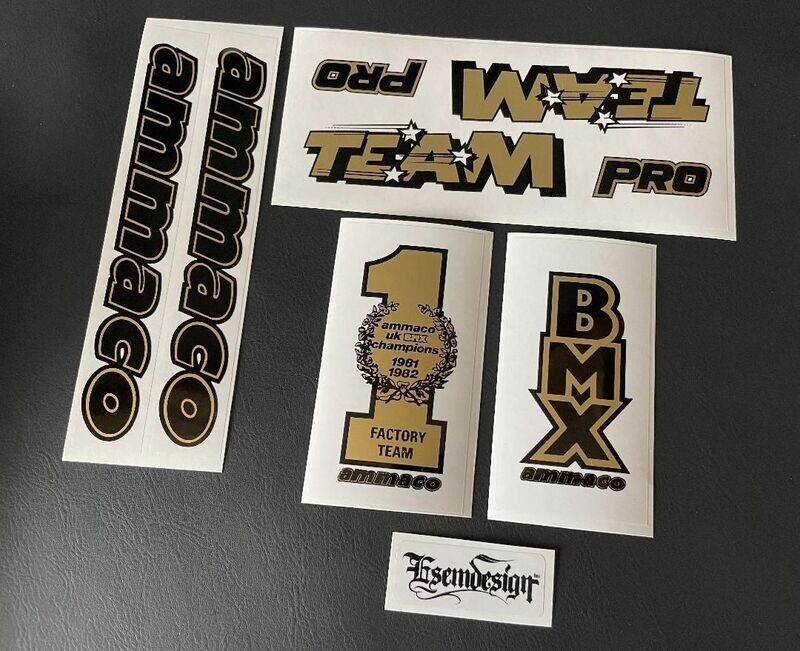 Ammaco Team Pro Decal Set