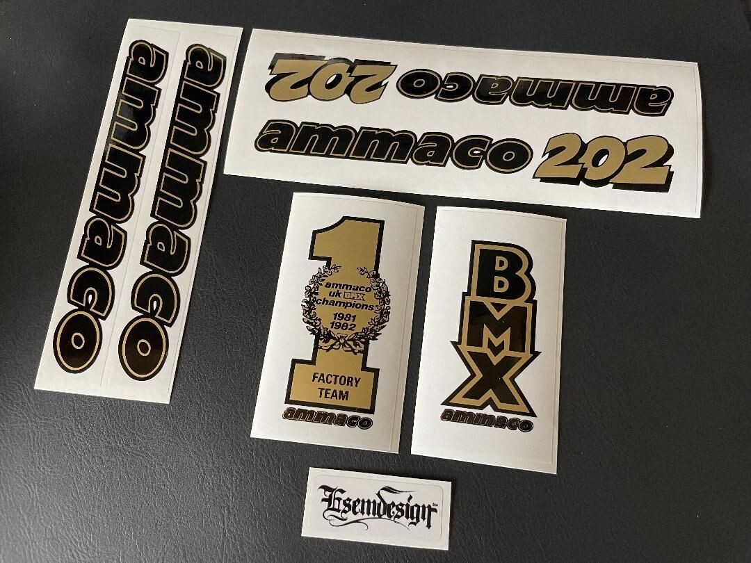 Ammaco 202 Decal Set