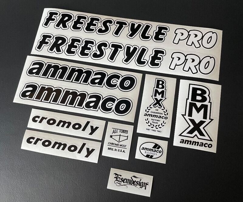 Ammaco Freestyle Pro Decal Set
