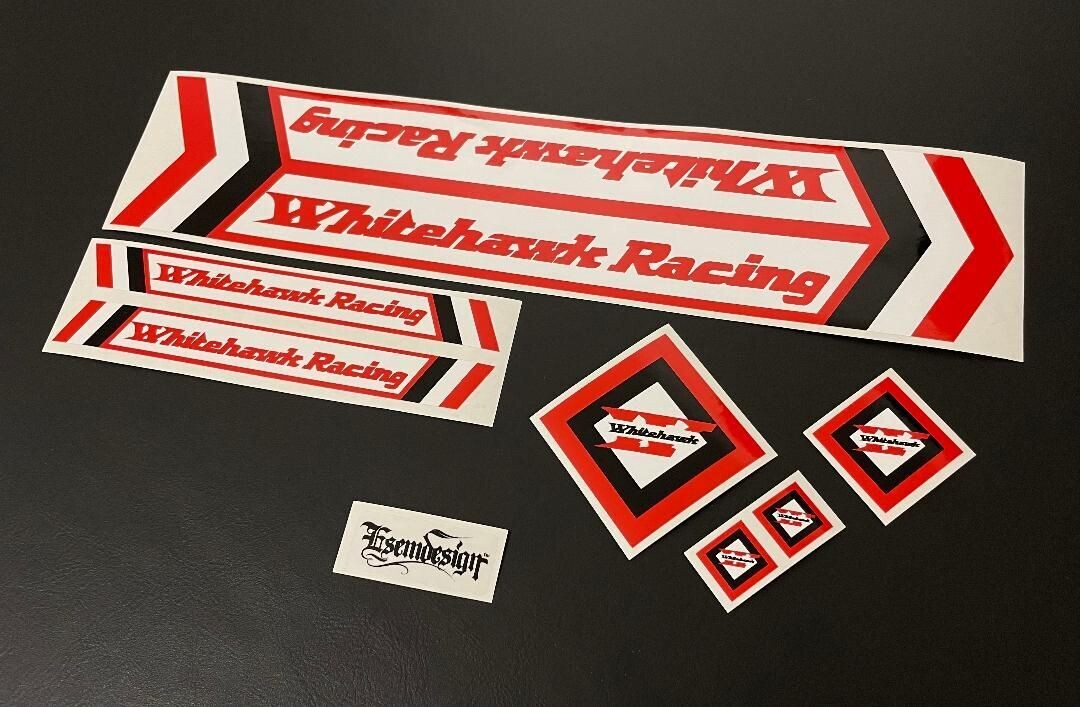 Whitehawk Racing Decal Set
