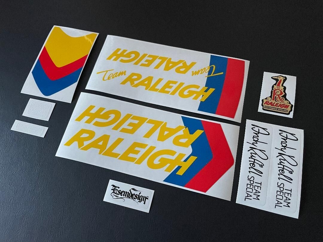 Team Special Banana Custom Decal Set