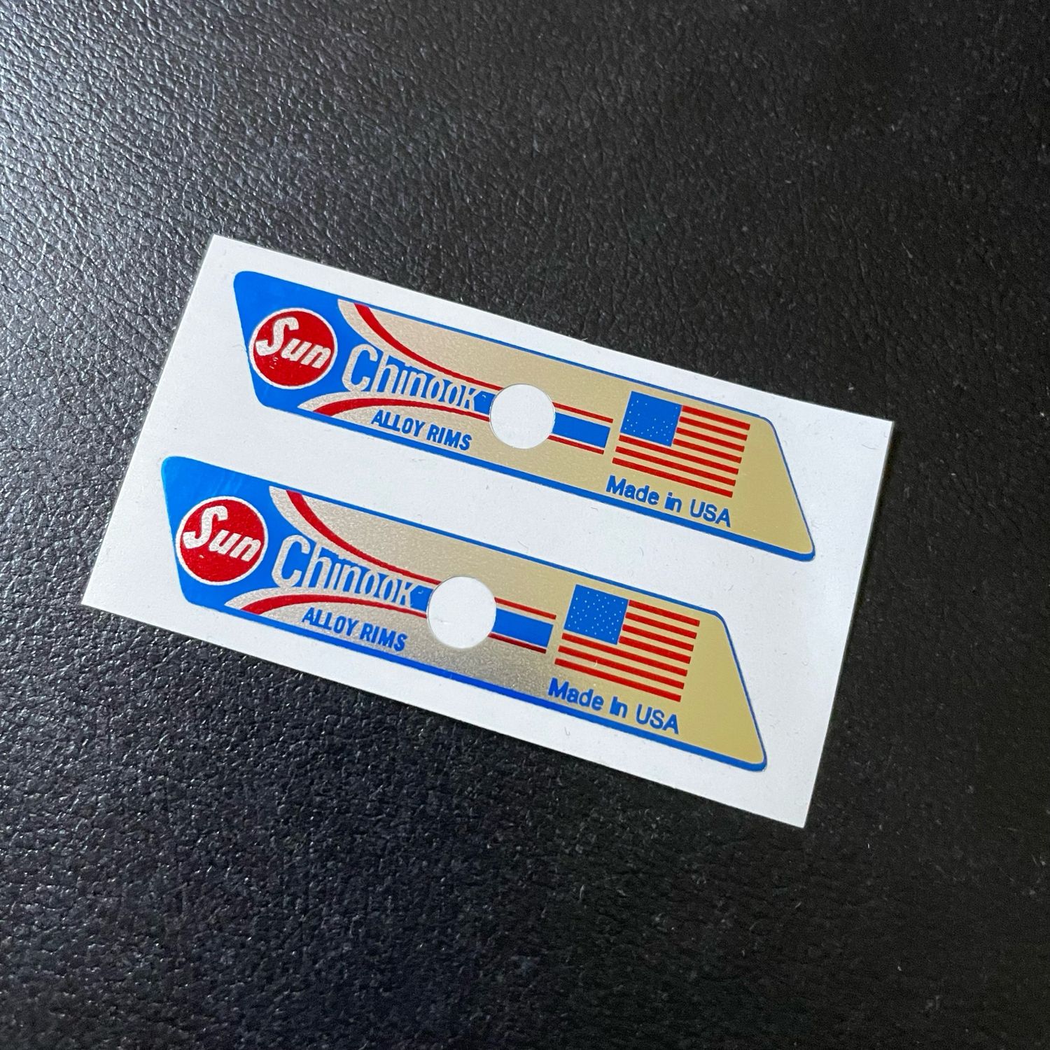 Sun Chinook Rim Decals