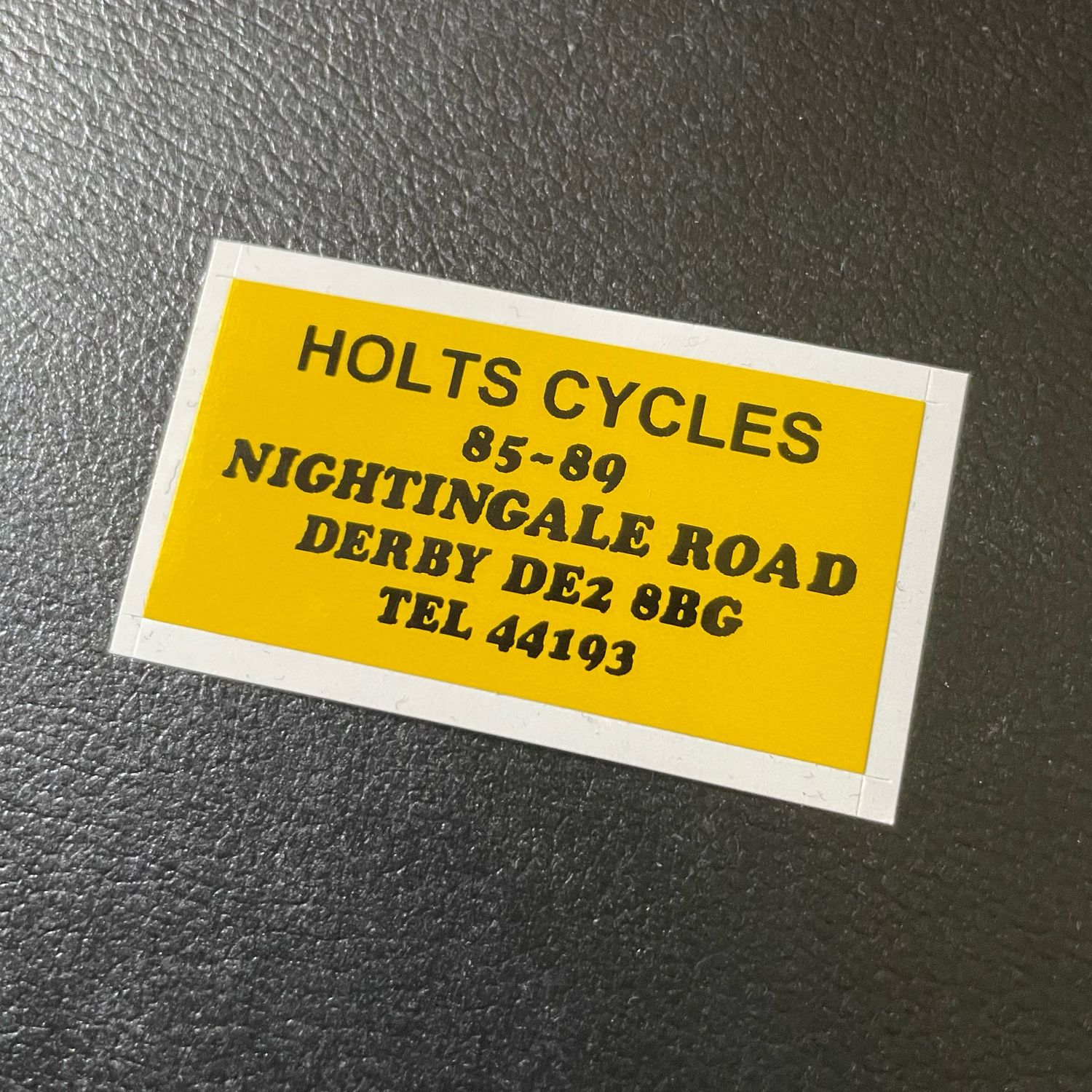 Holts Cycles 