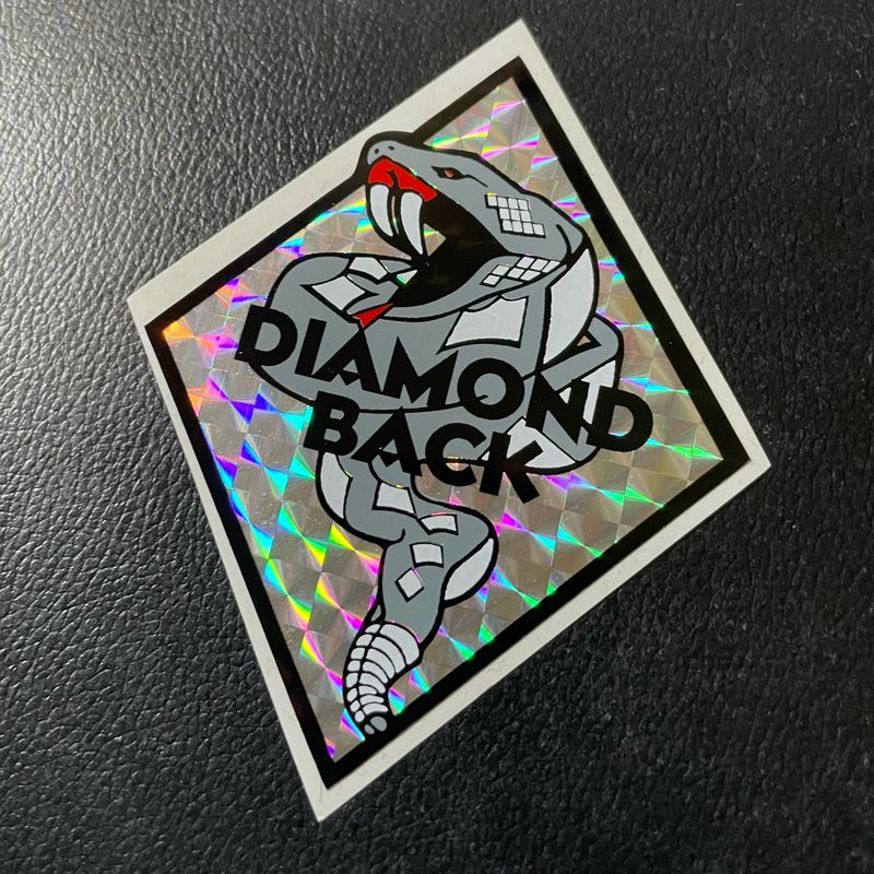 Diamond Back Head Badge 