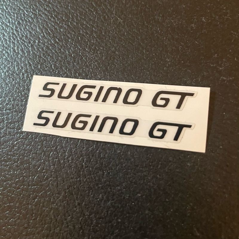 Sugino GT Crank Decals 