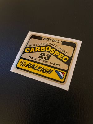 Seat Tube Decals 