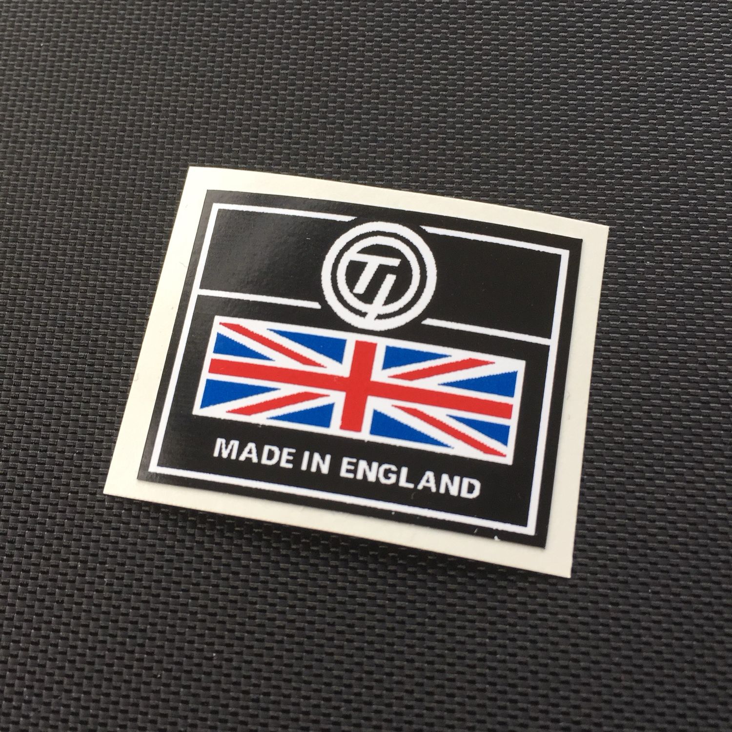 TI Union Jack Decal