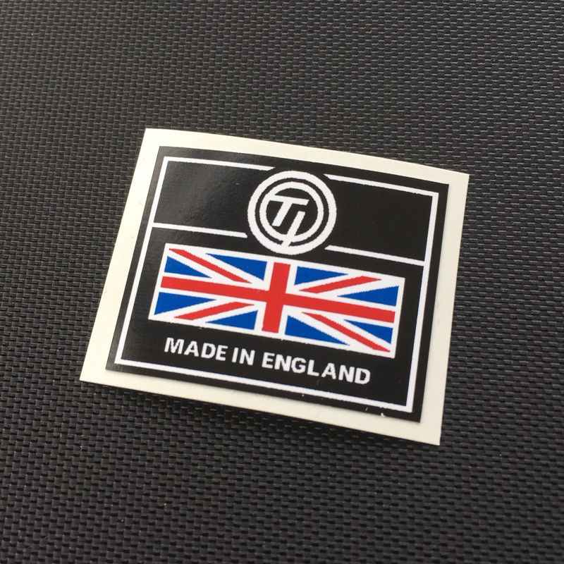 TI Union Jack Decal