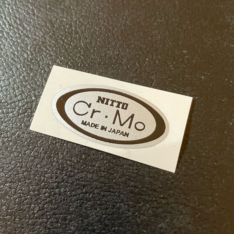 Nitto Cr Mo Bar Decal 