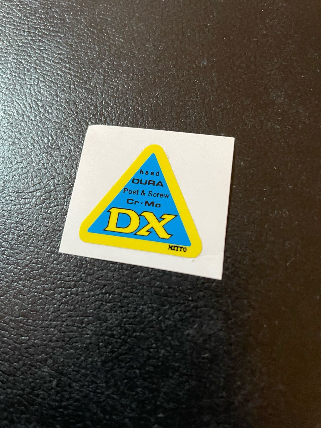 Nitto Dura Cr Mo DX Stem Decal 