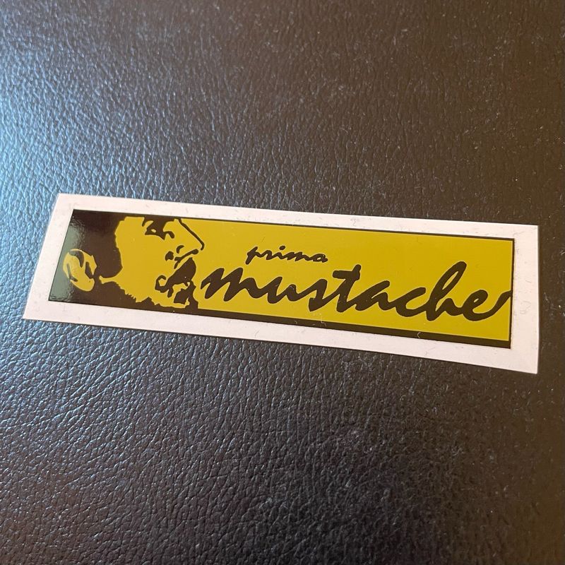 Primo Mustache Bar Decal