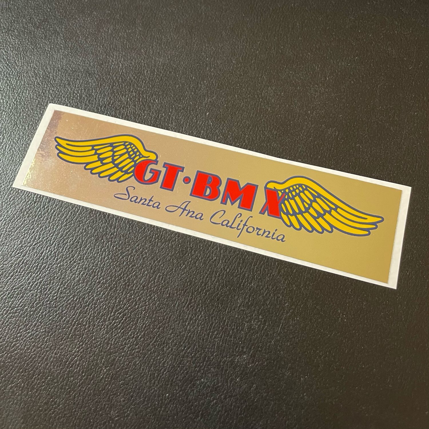 GT Cross Bar Decal Chrome 