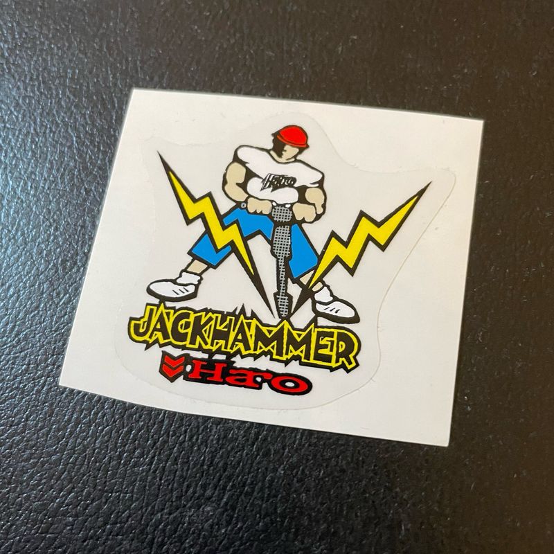 Haro Jackhammer Bar Decal 