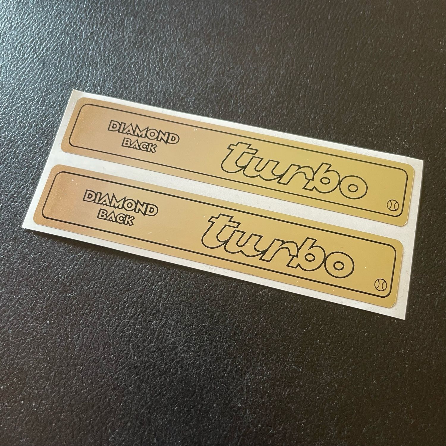Diamond Back Turbo Crank Decal 
