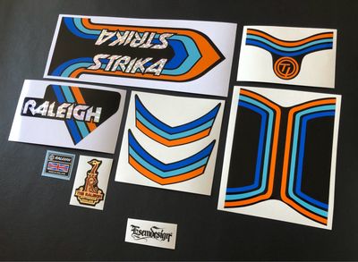 Raleigh Decal Sets
