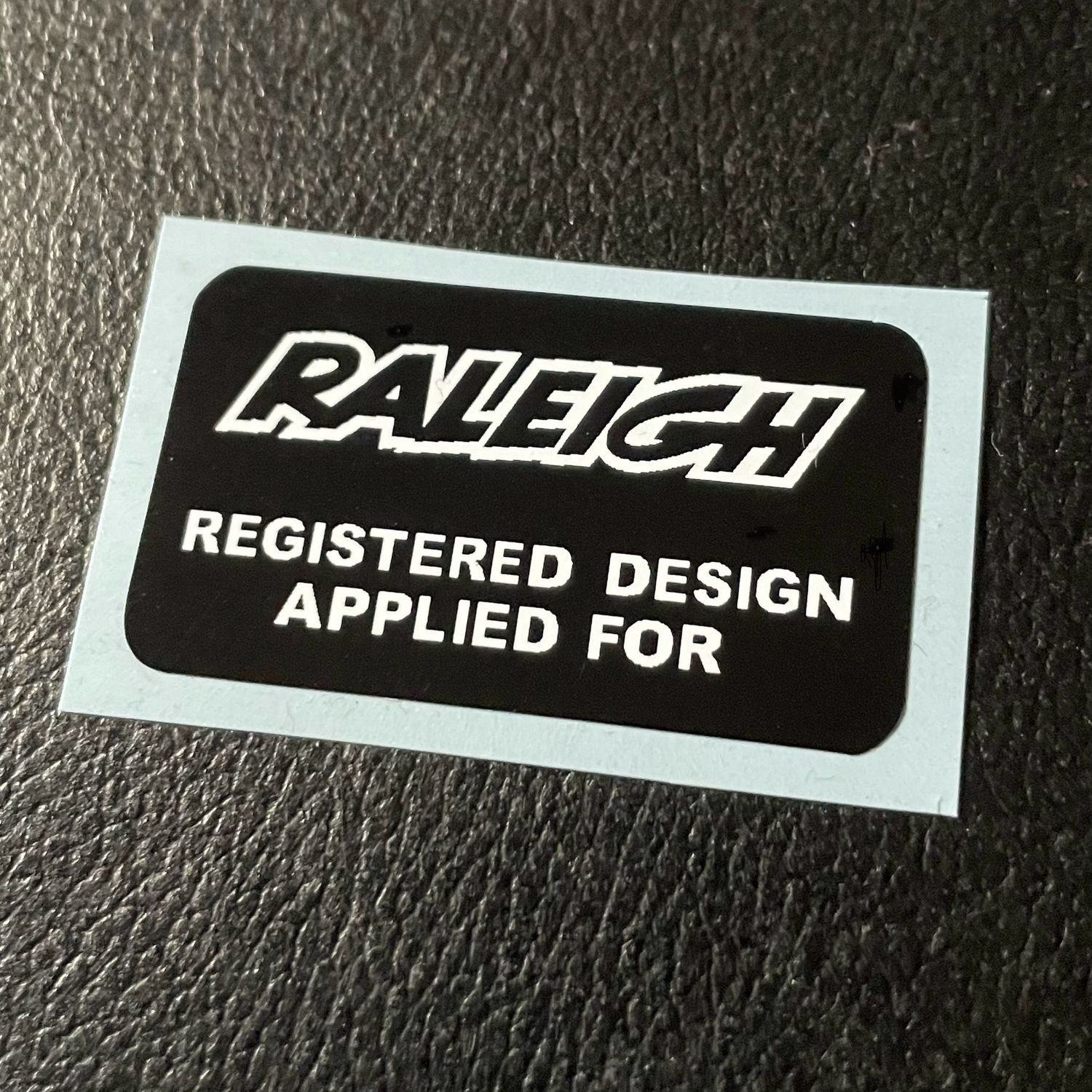 Raleigh Registered Design