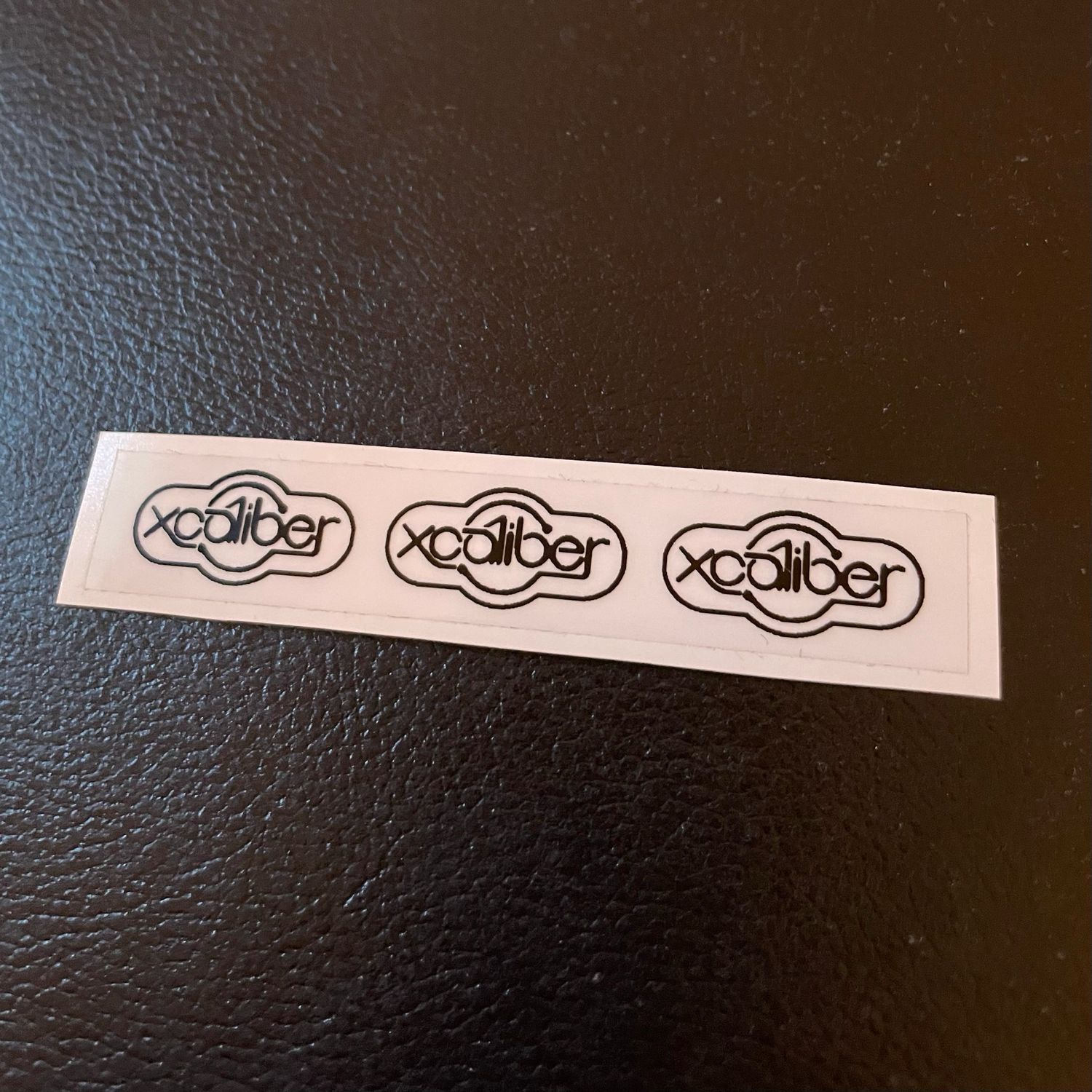 Xcaliber Seat Clamp Decal