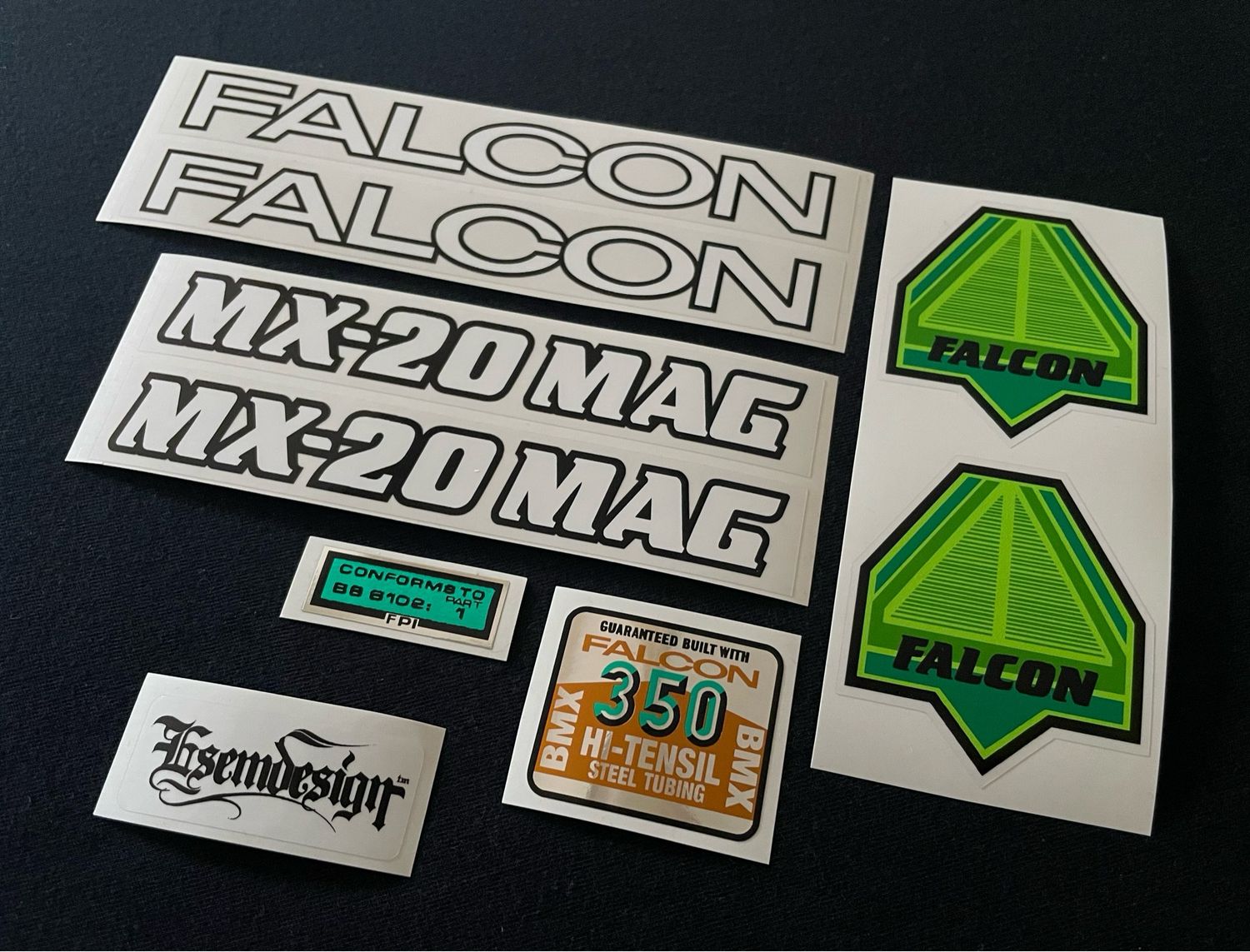 Falcon MX-20 MAG Decal Set