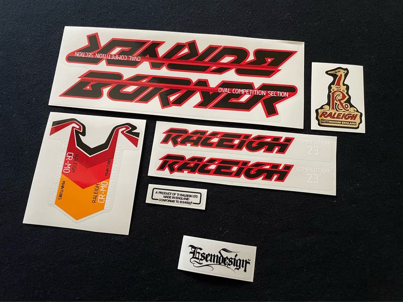 Mk2 Chrome Burner Decal Set