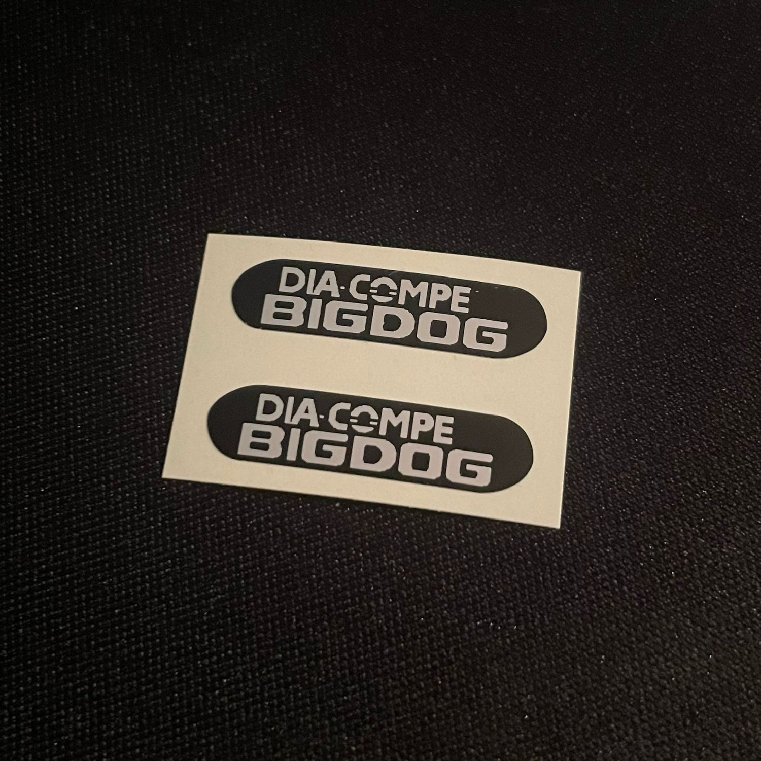 Dia Compe BIGDOG Decals